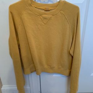 John Galt mustard sweater